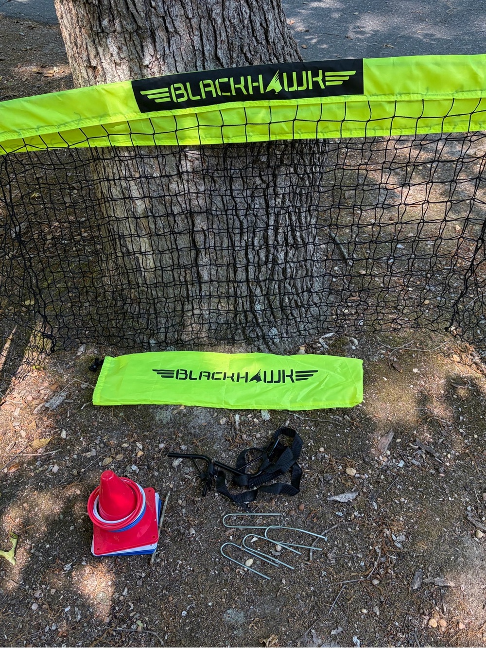 Blackhawk Portable Sports Net - Neon Yellow/Black